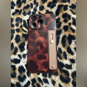 Brown & Black IPhone 15 Pro Max Case